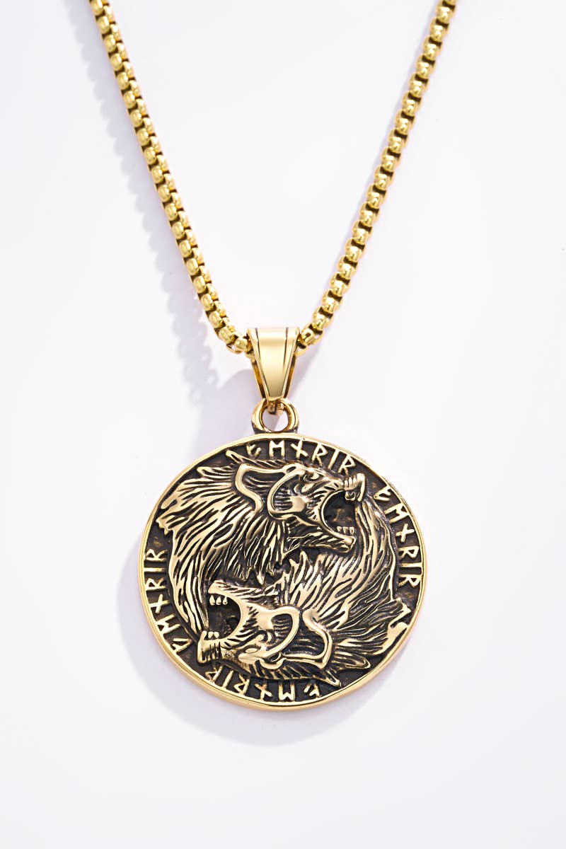 Men's stainless steel pendant 224TG07