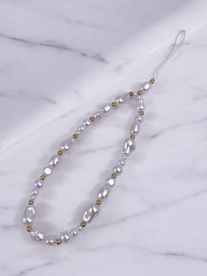KY14 beaded short phone strap
