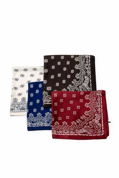 Foulard à motif 65 X 65 CM FL378DF
