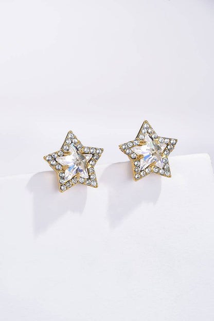 Boucles d'oreilles en acier inoxydable 124AQ518