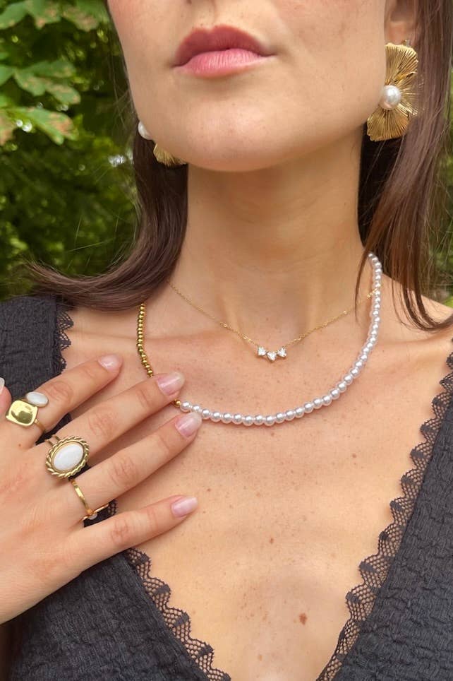 Stainless steel necklaces 224AQ110