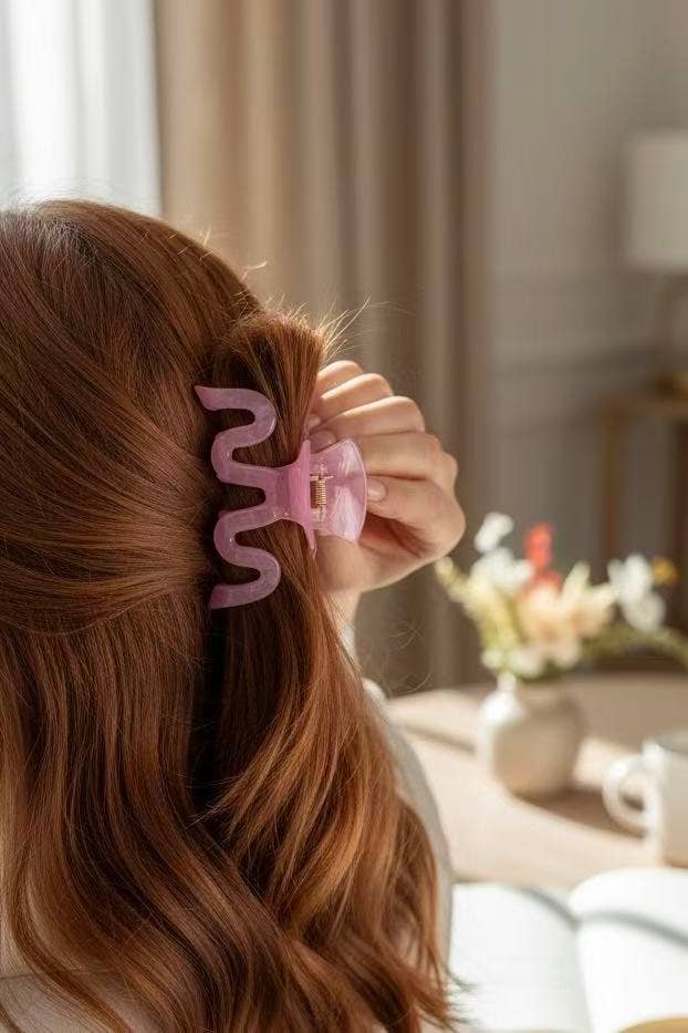 Wavy hair clip YH25N