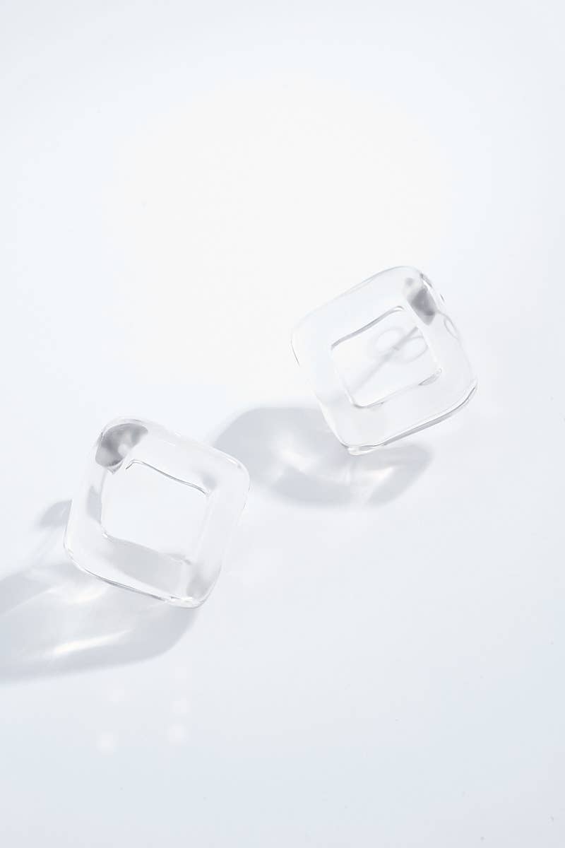 Stainless steel earrings 124CP08
