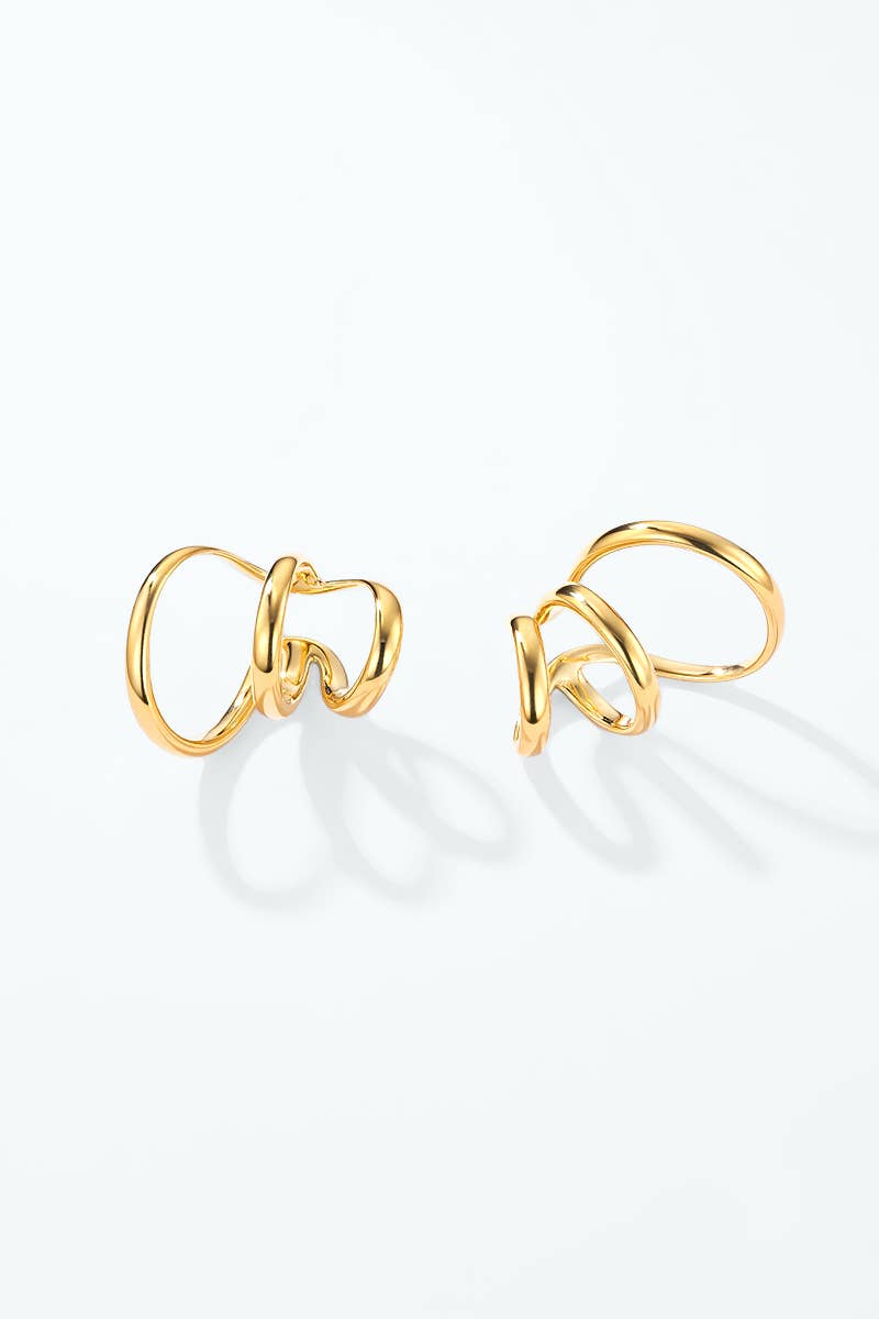 Stainless steel ear cuffs 124AQ781