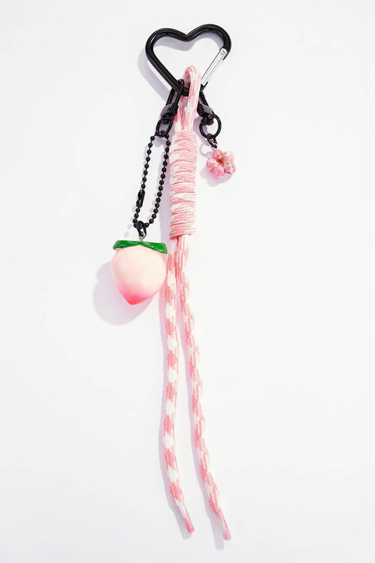Grigri de sac et porte-clé Pêche PC25